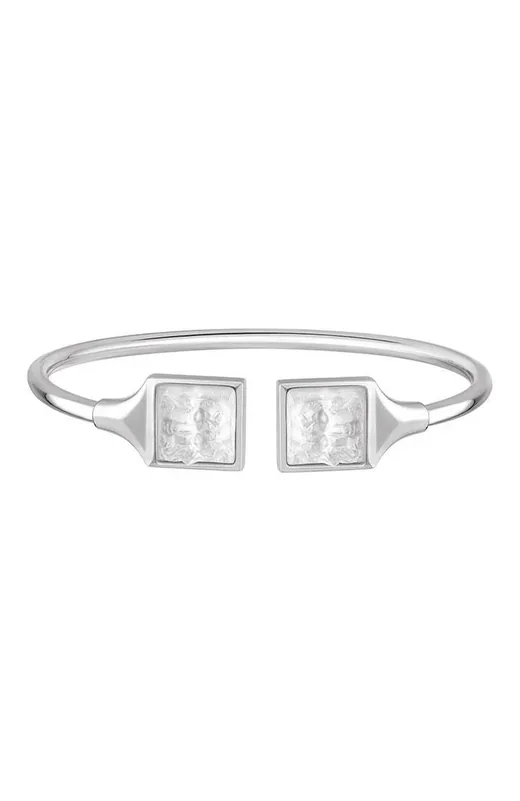 Украшения: Lalique · Серебряный браслет с квадратами